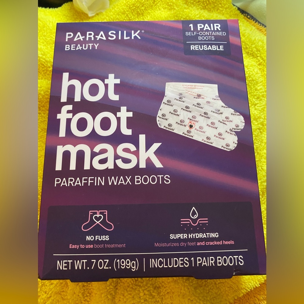 Para Silk Beauty Hot Foot Mask